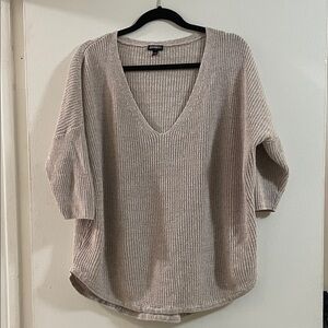 Express Size Large Dolman style sweater Tan color